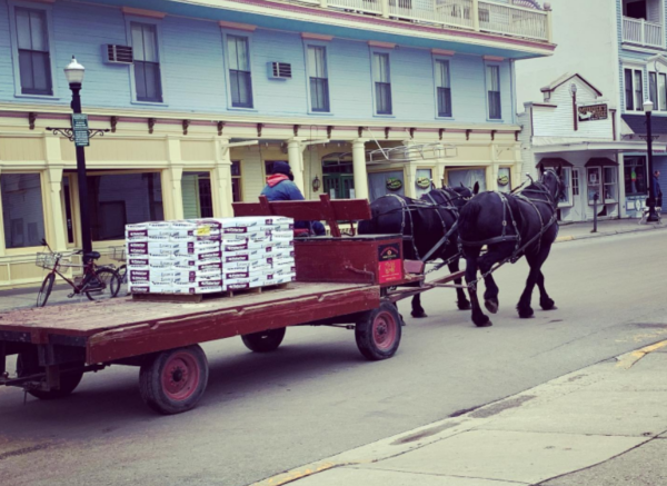 Horse Carriage Island House Hotel Michigan