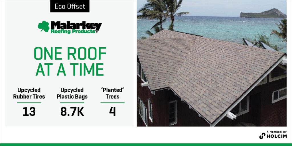 Solar Reflective Roofing Shingles in Waimanalo, Hawaii 1 in 1M