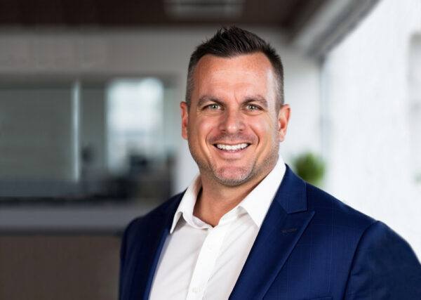 Portrait of Charles Collins, President Malarkey Roofing Products