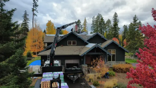 Sisu Roofing Montana Vista Black Oak Delivery