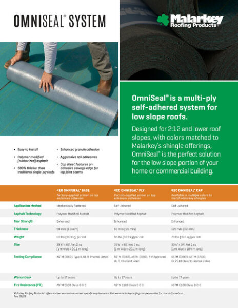 OmniSeal System Flyer